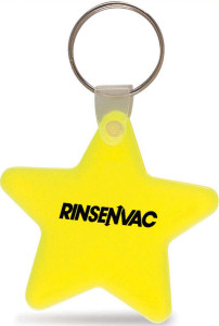 Promotional Key Chains: Star Shaped Keychains